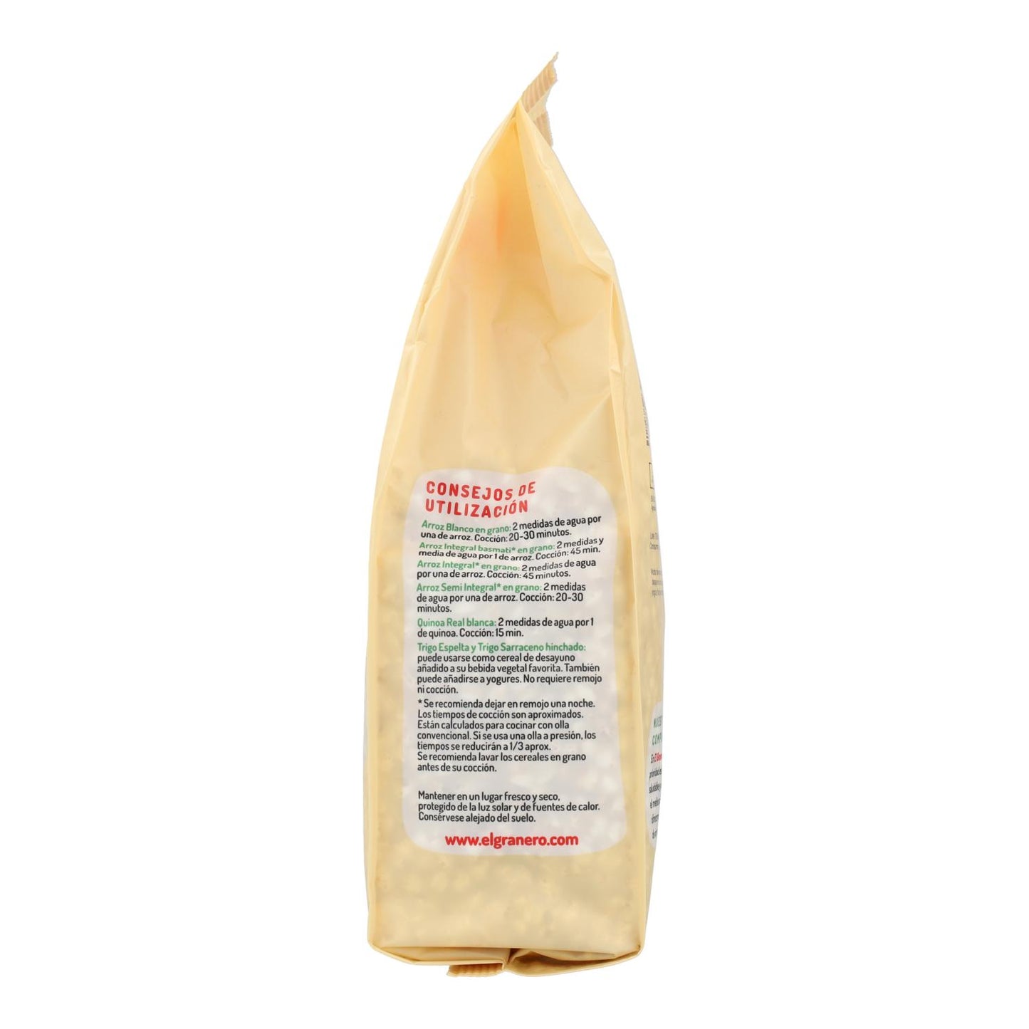 Trigo sarraceno biológico tufado El Granero, 100g