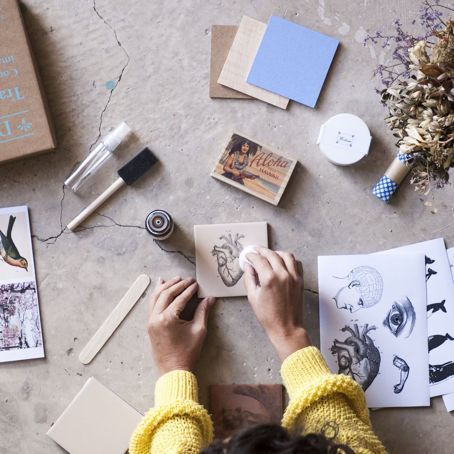 Kit de transferência de imagem