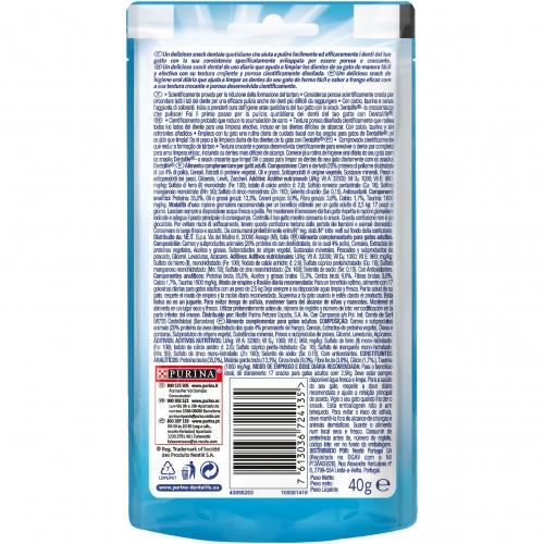 Petisco Dentário Dentalife Frango para Gatos 40 g