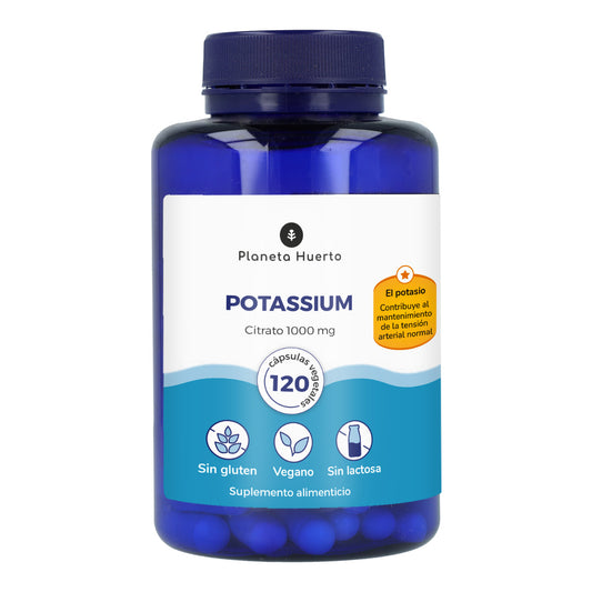 Citrato de Potássio Planeta Huerto 120 Cápsulas