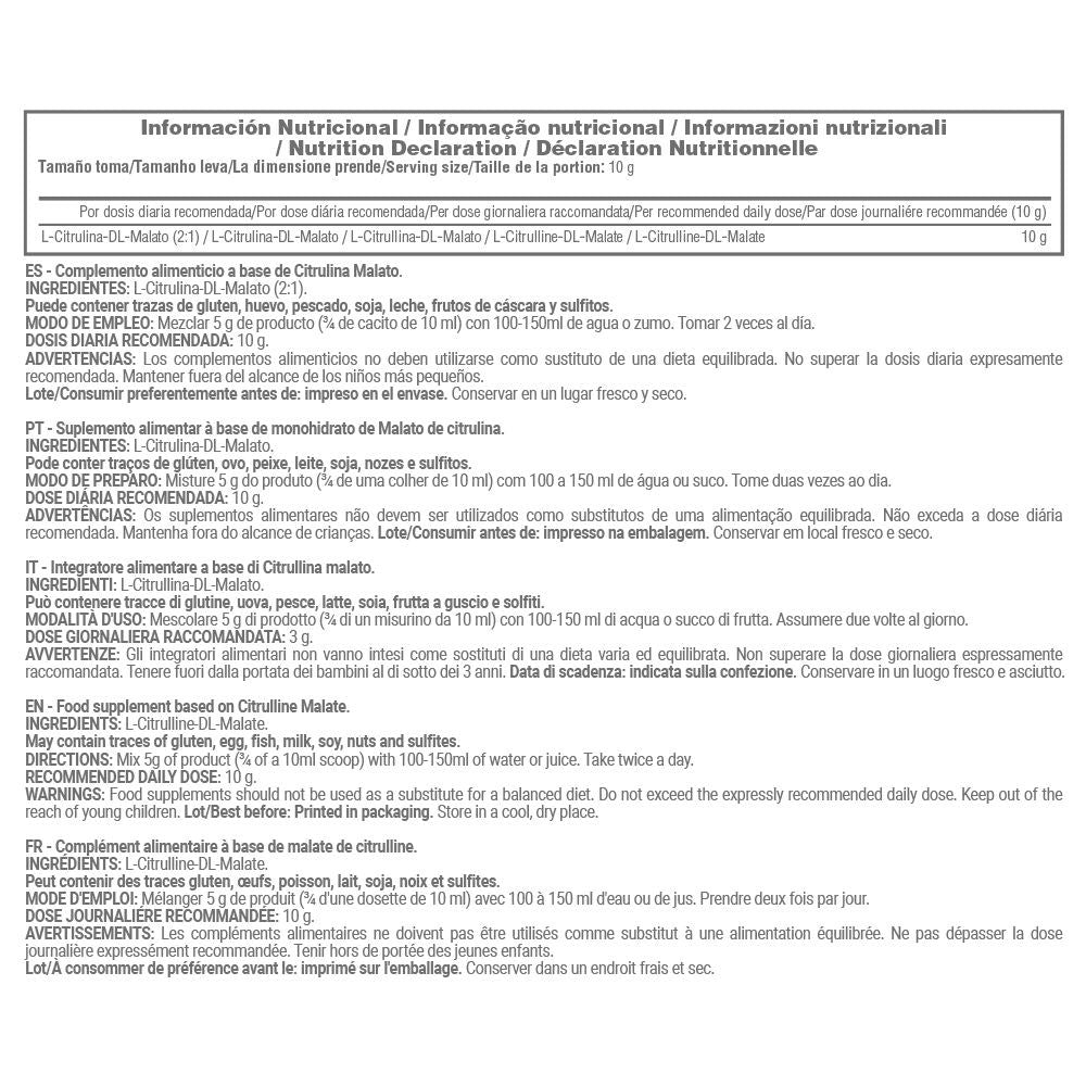 Citrulina Malato - 150g - Mejora La Resistencia - Masmusculo_5