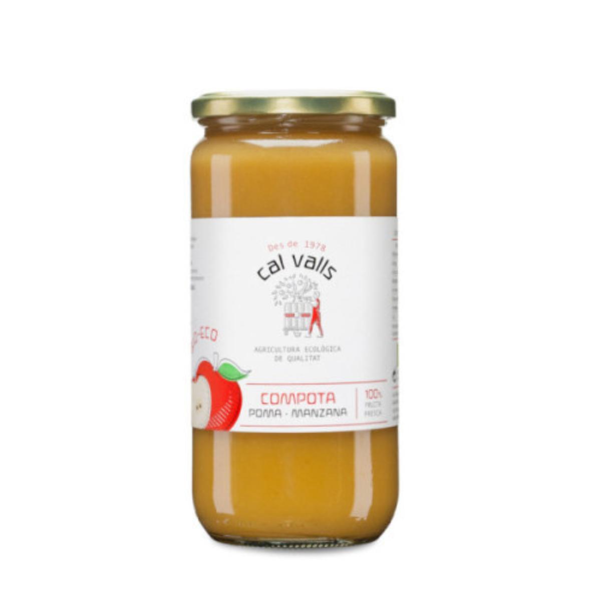 Compota de Maçã Biológica Cal Valls 700g
