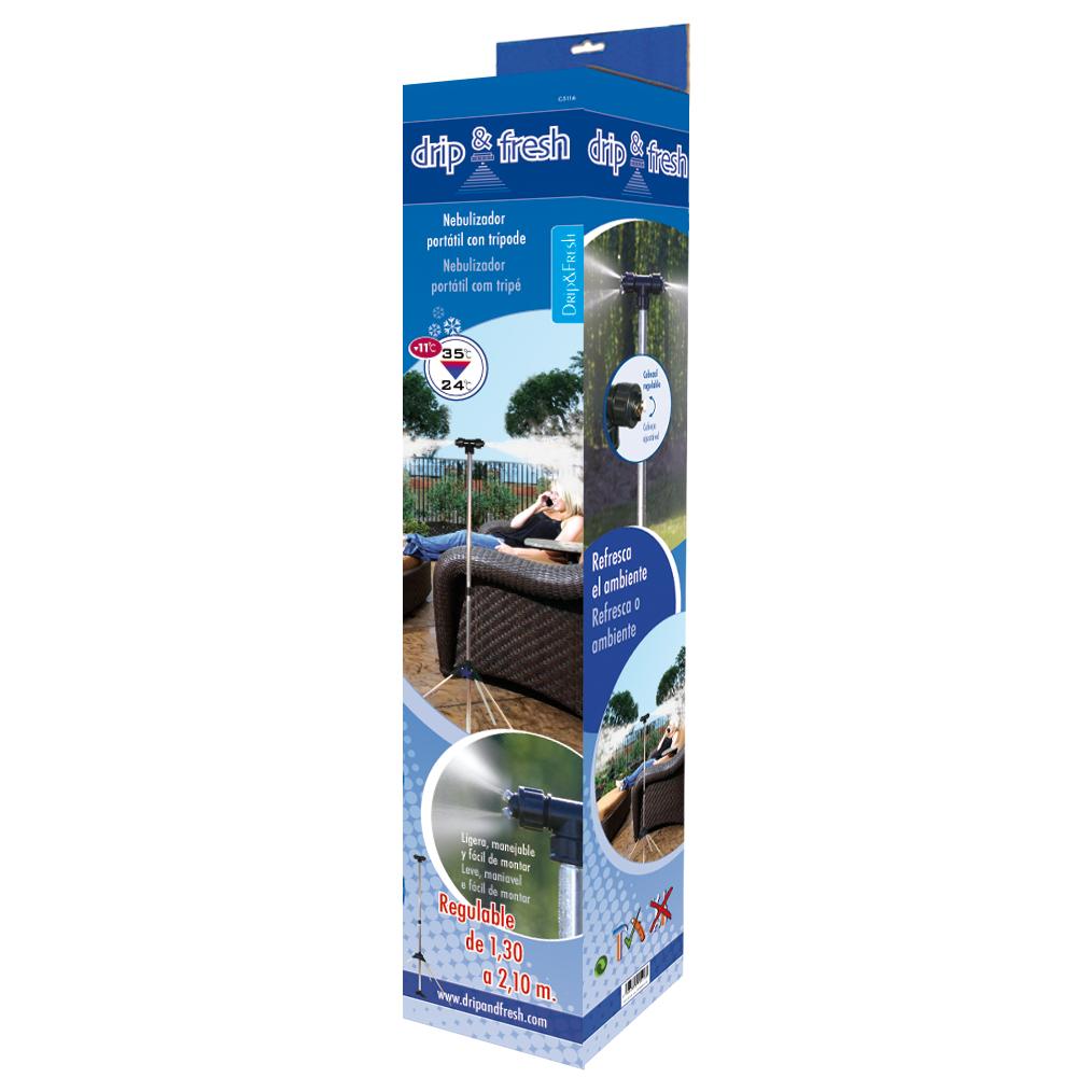 Nebulizador portátil 1,3 m - 2,1 m