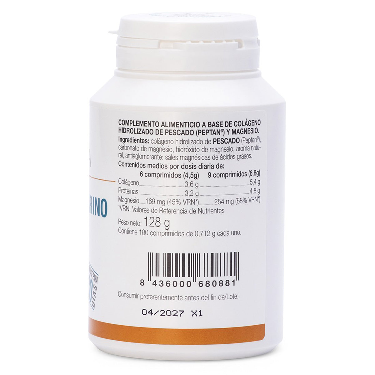 Colagénio Marinho com Magnésio Ana Maria la Justicia 180 comprimidos