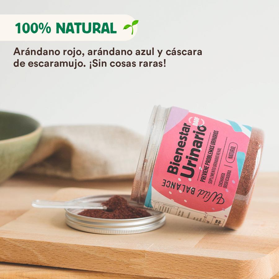 Suplemento para bem-estar urinário para animais de estimação Wild Balance 100g