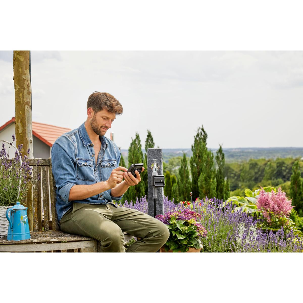 Programador de Rega Gardena Master – 6 programas