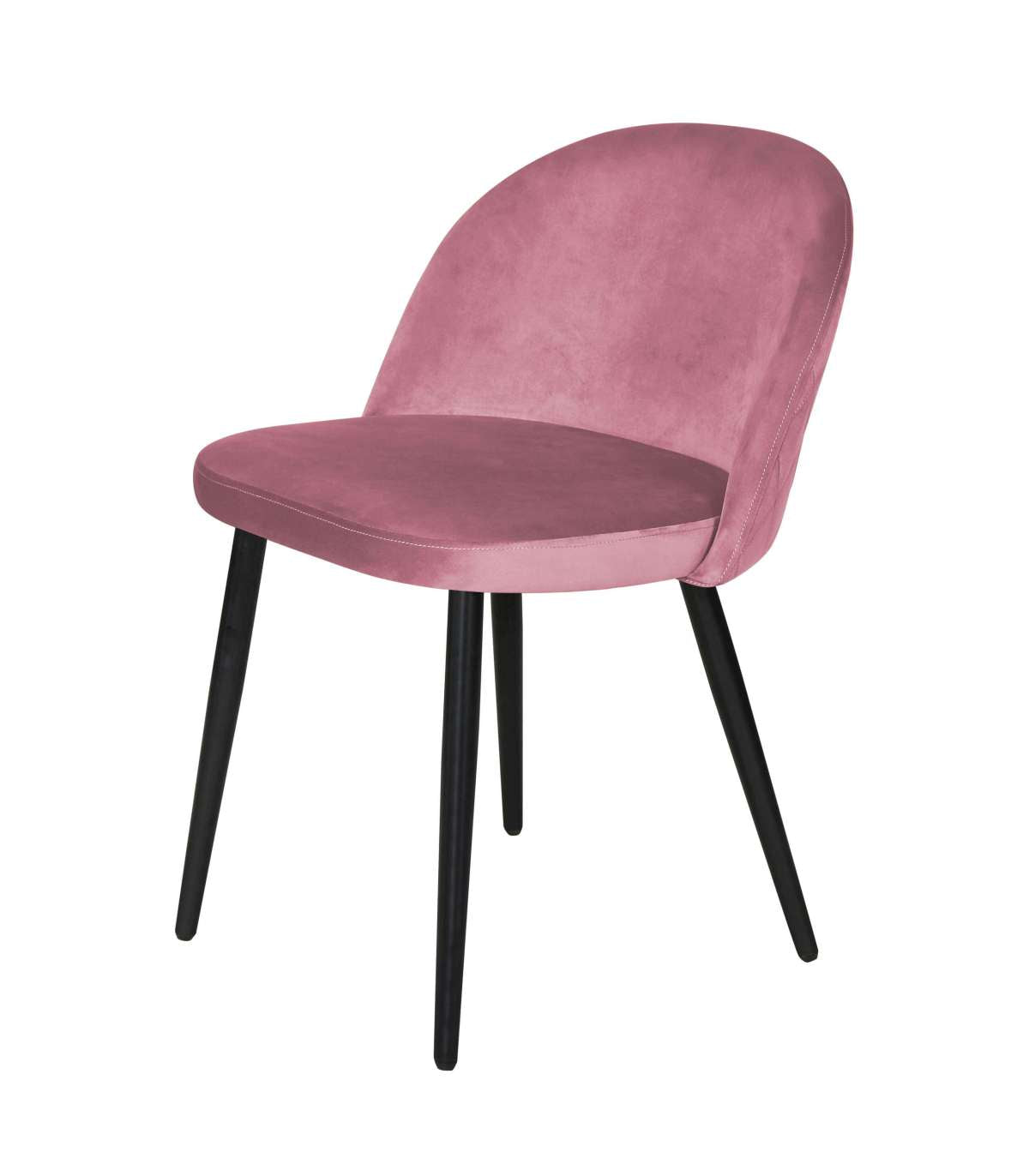 Pack 4 Sillas Zaragoza Velvet Rosa, 75 Cm (alto) 45 Cm (ancho) 54 Cm (fondo)_0