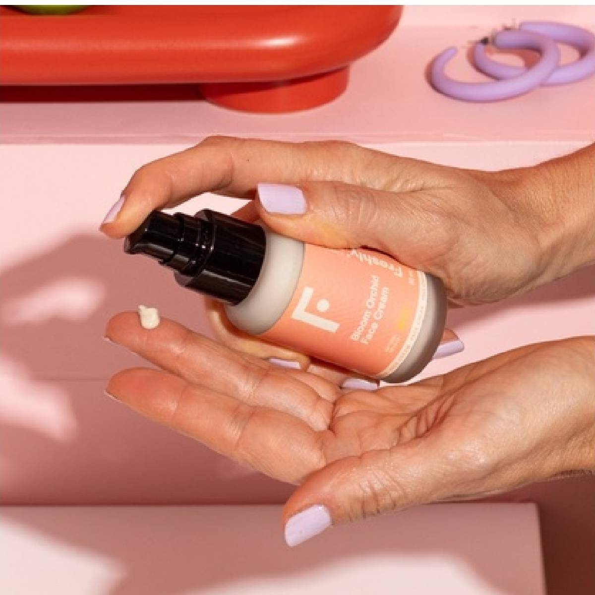 Pack de 2 cremes faciais Bloom Orchid Freshly 50ml