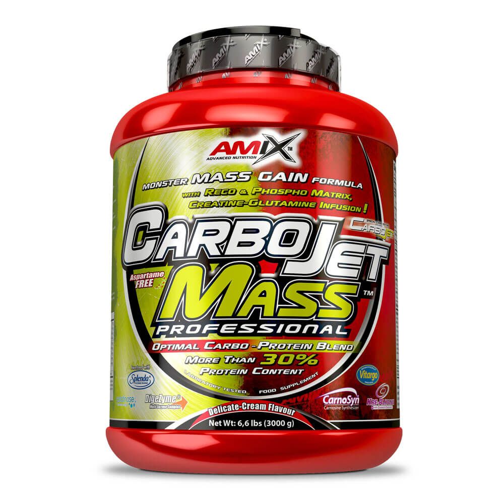 Carbojet Mass Professional - 3kg - Frutas Del Bosque - Ganadores De Peso Con Proteína - Amix Nutrition_0