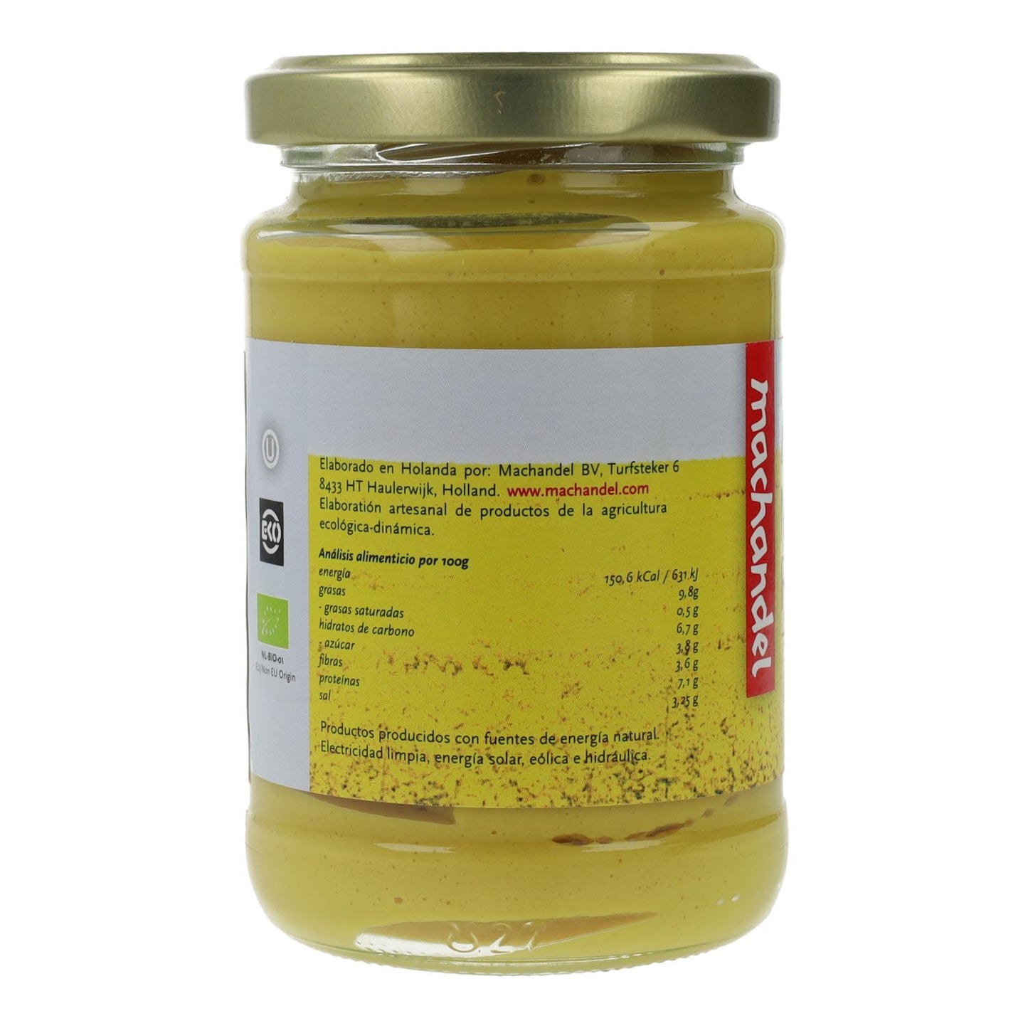 Mostarda Fina Biológica Machandel 200g