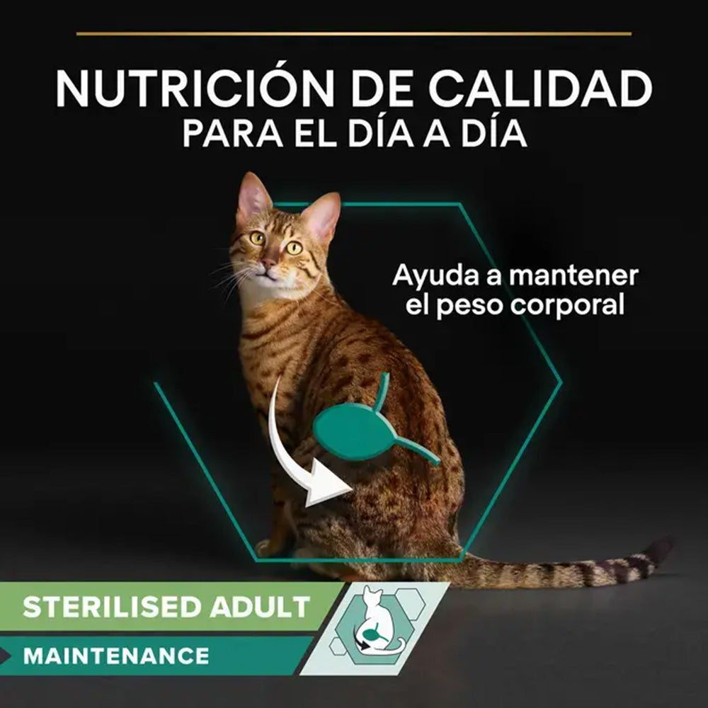 Embalagem de 26 x PRO PLAN Frango Esterilizado para Gatos em Molho 85 g