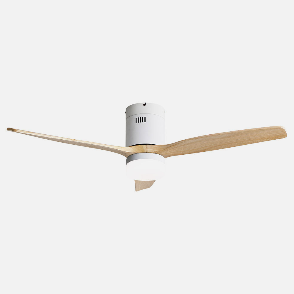 Ventil 18w Dc Aguilon Blanco 3aspas Haya 5 Vel Ocidades C/remoto Temporizador 34x132d_3