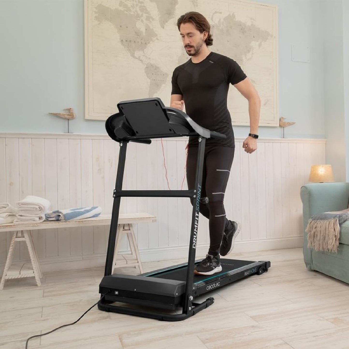 Cecotec Cinta De Correr Drumfit Wayhome 1400 Sprint_4