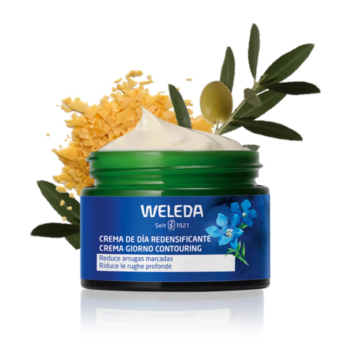Creme de Dia Redensificante Weleda Genciana Azul e Edelweiss 40 ml