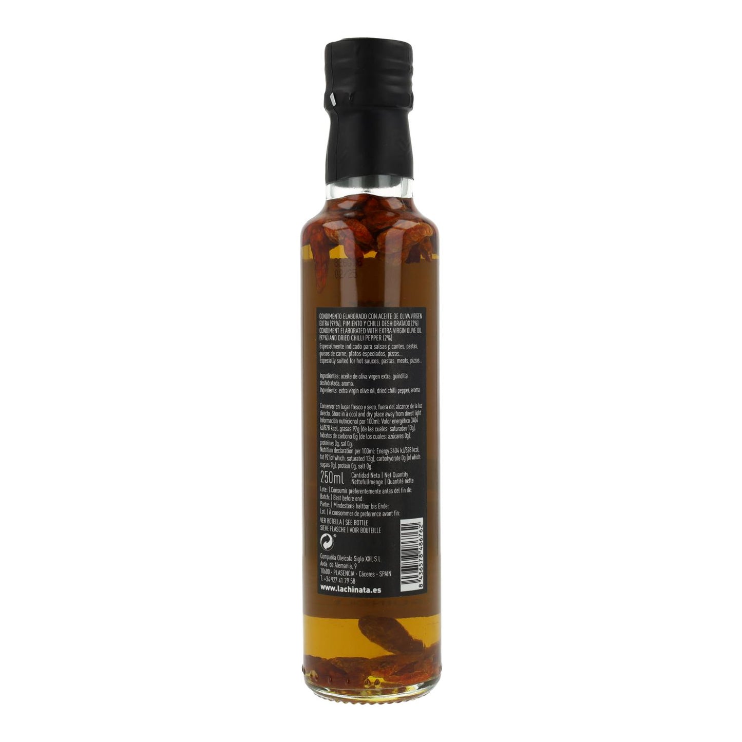 La Chinata Óleo Temperado de Pimenta 250 ml