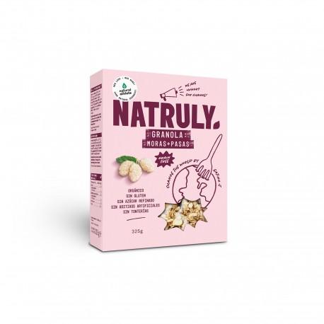 Granola Natruly Biológica de Amora e Passas 325 g