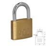 Candado Laton Arco Normal 60 Mm.