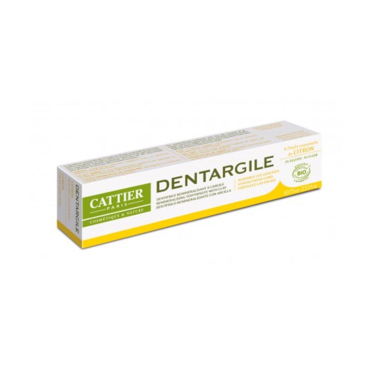 Cattier Dentargile Pasta de Dentes Limão 75 ml