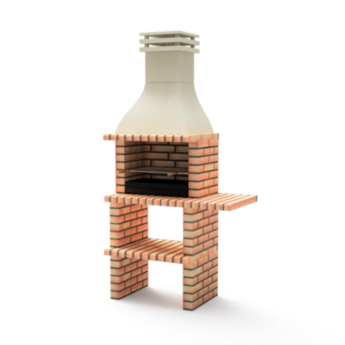 Churrasqueira Taos Plus com mini bancada, Movelar