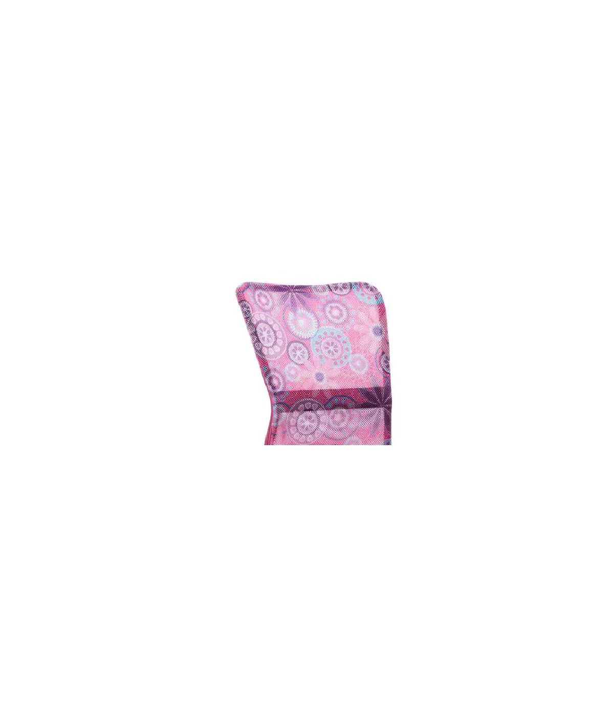 Pack De 2 Sillas De Oficina Rosaura Con Malla, Altura Regulable Acabado Rosa. 51cm(ancho )_5