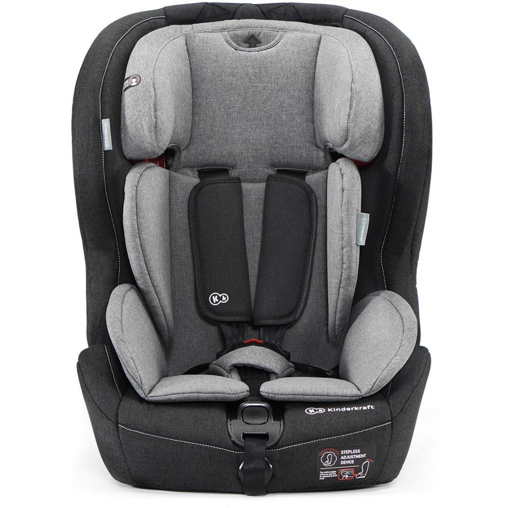 Cadeira auto KinderKraft Safety Fix cinzento/preto com ISOFIX