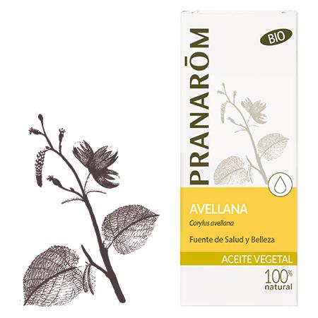 Óleo vegetal de avelã BIO Pranarom 50 ml