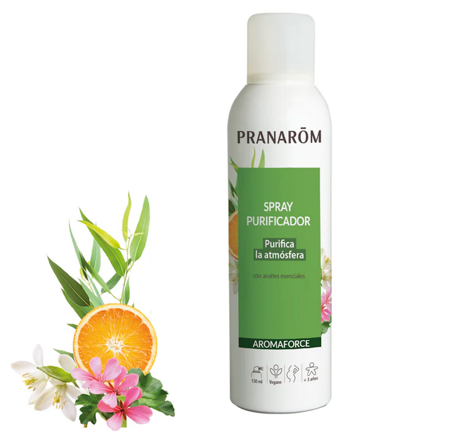 Spray Purificante de Laranja Doce Ravintsara Bio pranarom Pranarom 75 ml