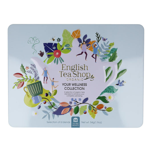 Wellness Collection Lata 36 Saquetas de Chá English Tea Shop 54g