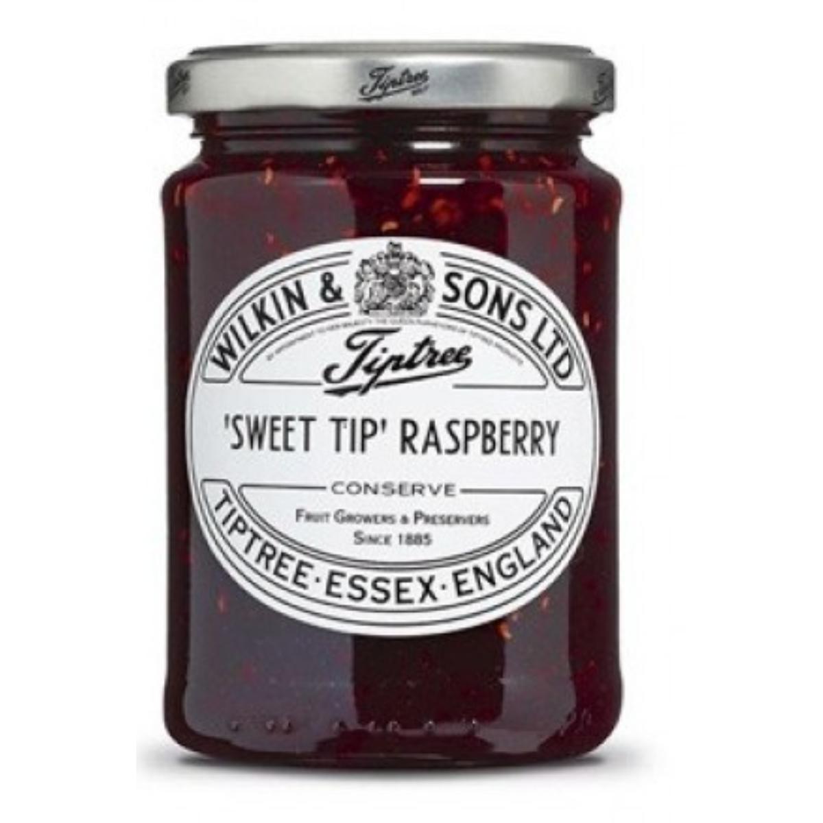 Framboesa Sweet Tip | Geleia Escocesa de Framboesa com Sementes Tiptree 340g