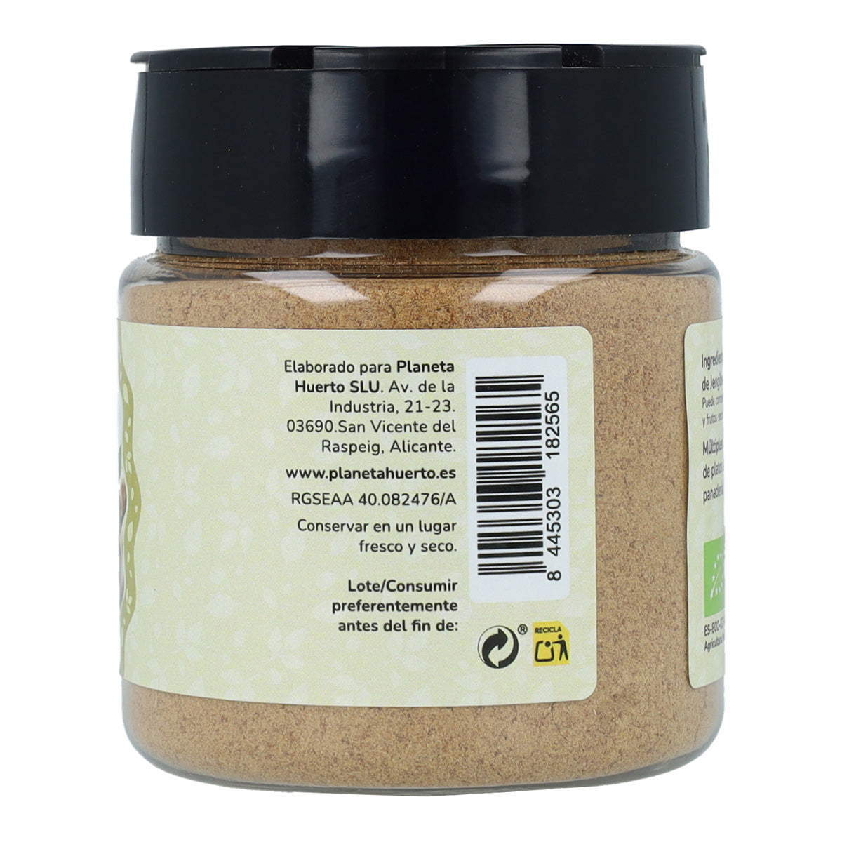 Gengibre em pó biológico ECO Planeta Huerto 100 g