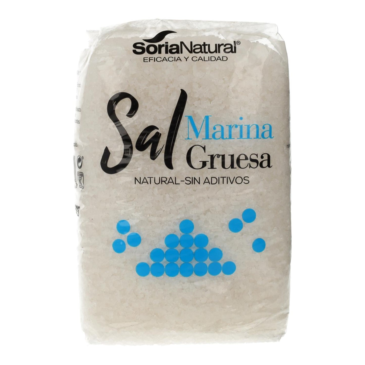 Sal grosso marinho Soria Natural 1 kg