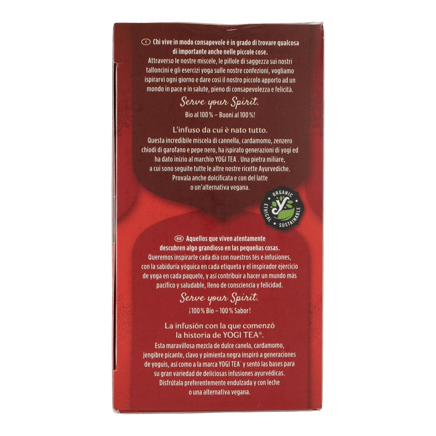 Yogi Tea BIO Classic, 17 saquetas de chá