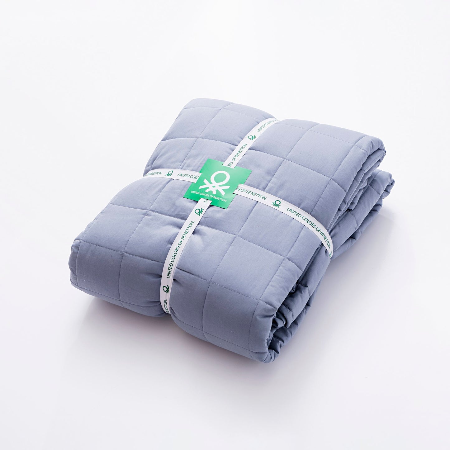 Colcha 180x260cm 144tc 100% Algodón Azul Benetton_5