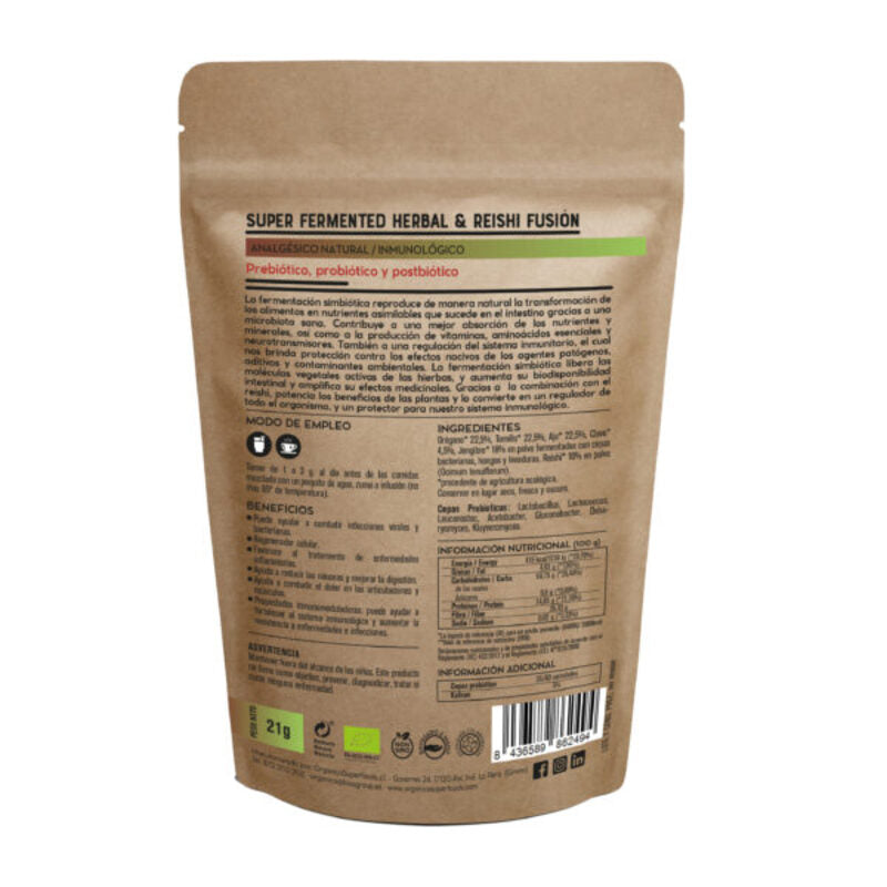 Herbal & Reishi Fusion Fermentados Raw Sin Gluten Bio_1