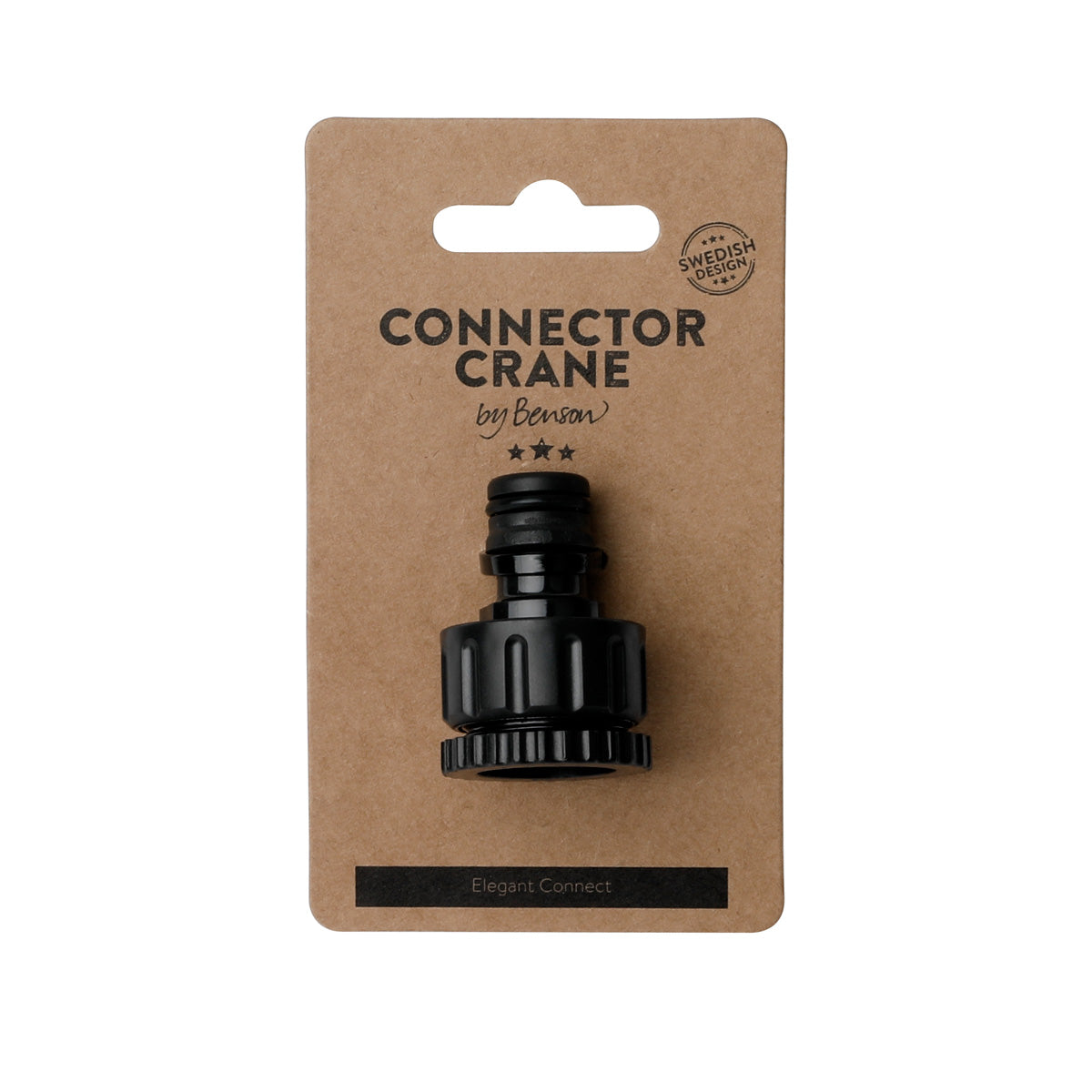 Conector De Grifo, Negro, Plástico, 4,5 X 3,2 X 2,5 Cm