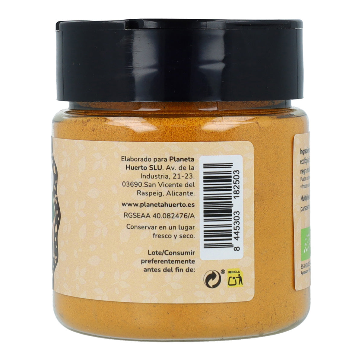 Curcuma + pimento Bio ECO Planeta Huerto 100g