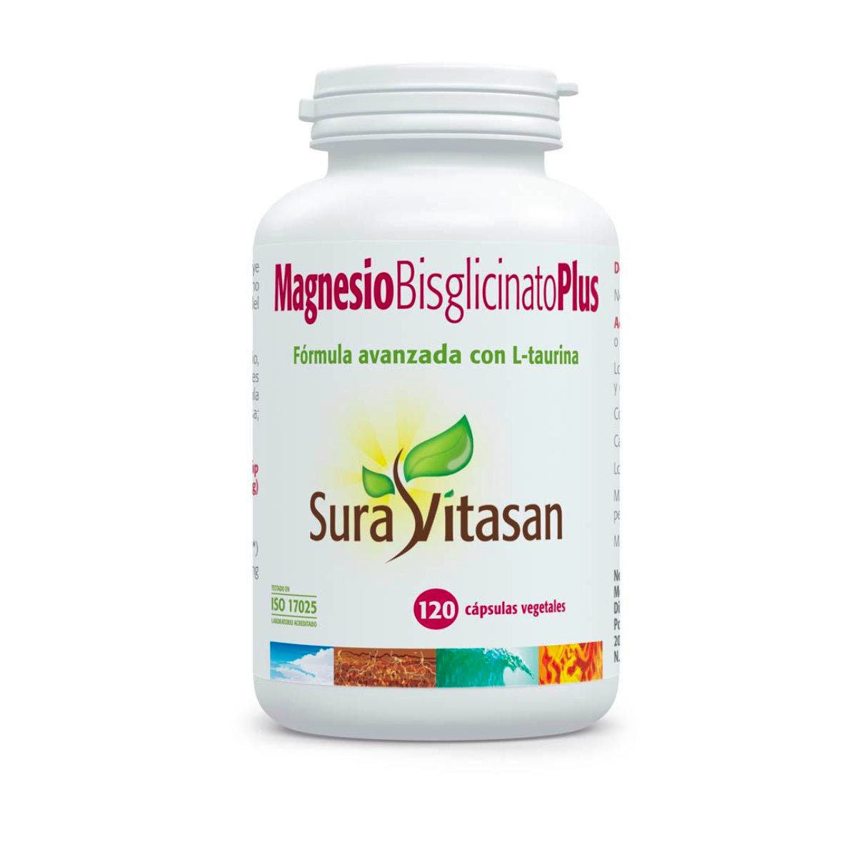 Bisglicinato de Magnésio Plus 120 cápsulas Sura Vitasan