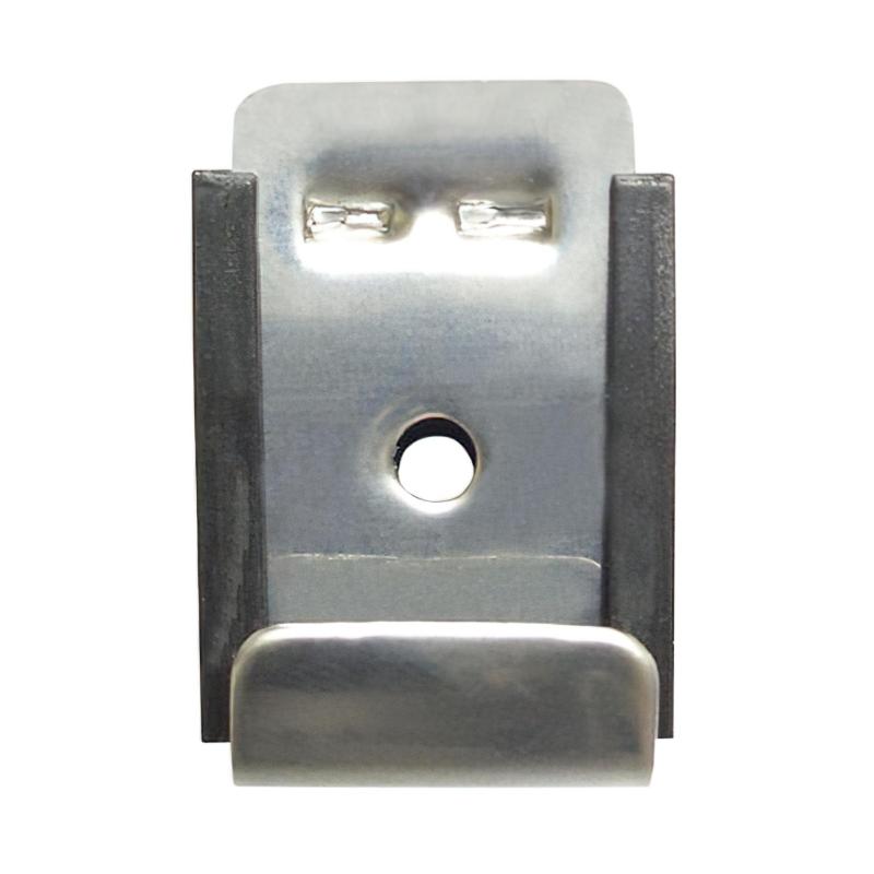 Grapa Espejo Graduable Inoxidable 25x30 Juego 4 Piezas