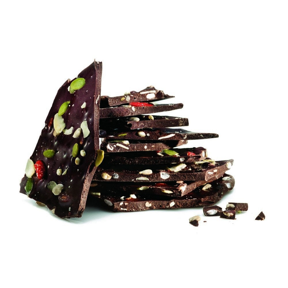Chocolate Negro Artesanal Goji Y Quinua Belvas 120 g