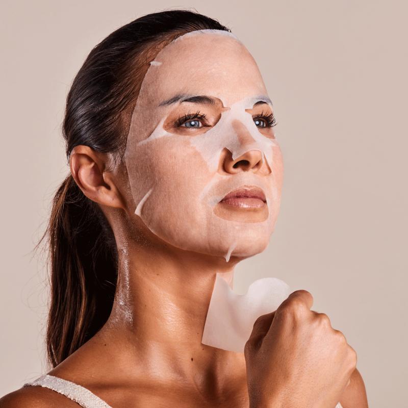 Máscara Facial e Pescoço Antirrugas e Anti-envelhecimento com Colagénio Iroha Nature 30 ml