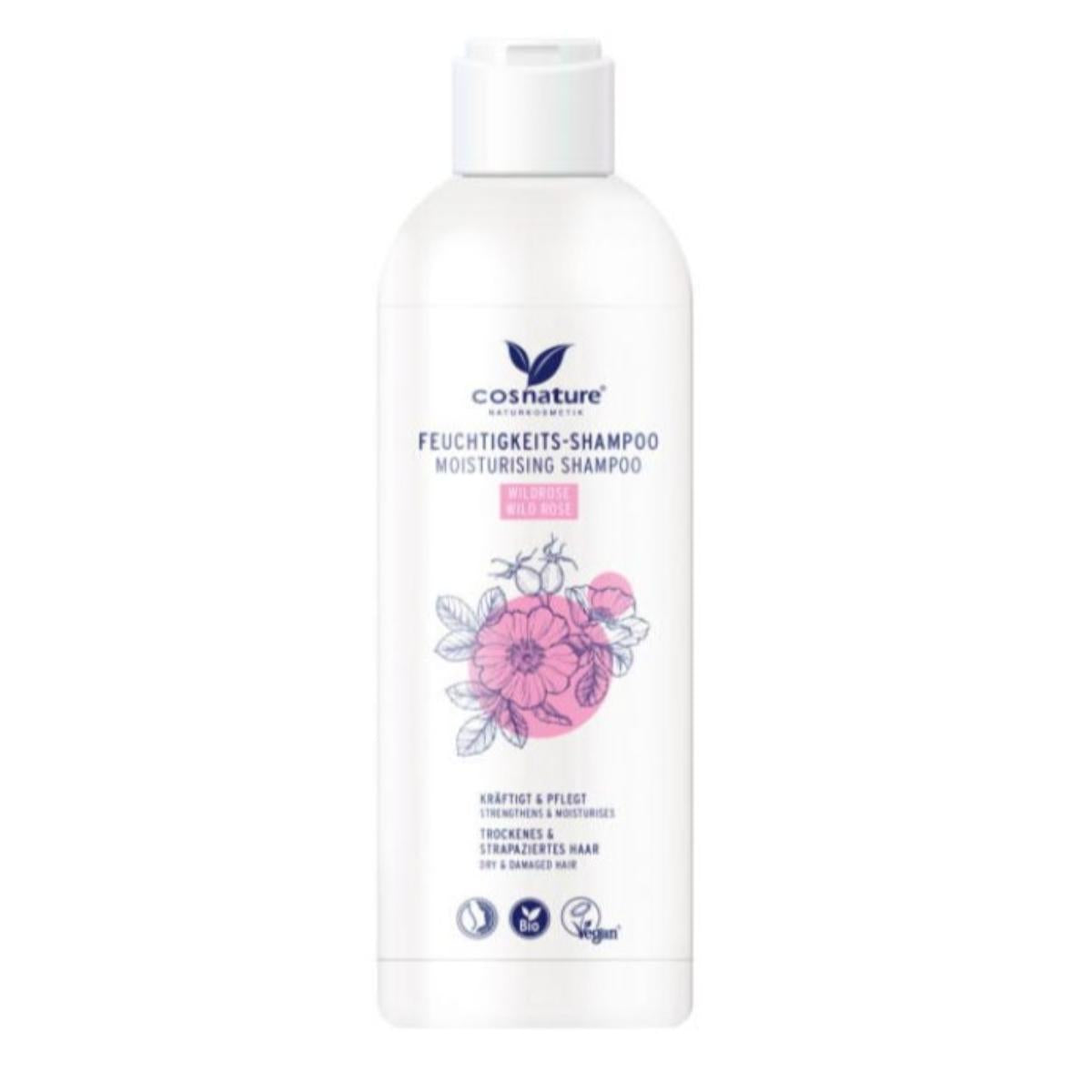 Champô Hidratante Orgânico Wild Rose Cosnature 250 ml