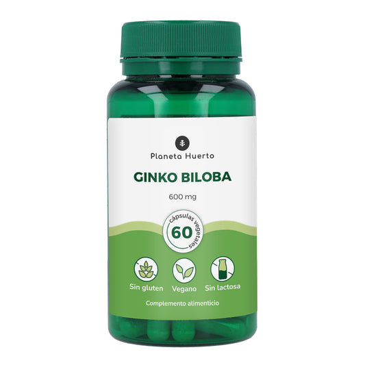 Ginkgo biloba Planet Garden 60 cápsulas