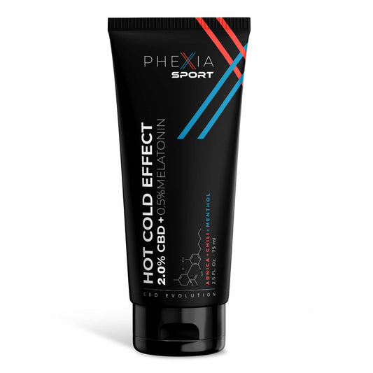 CBD e Melatonina Efeito Frio-Quente Mayday, Phexia, 75 ml