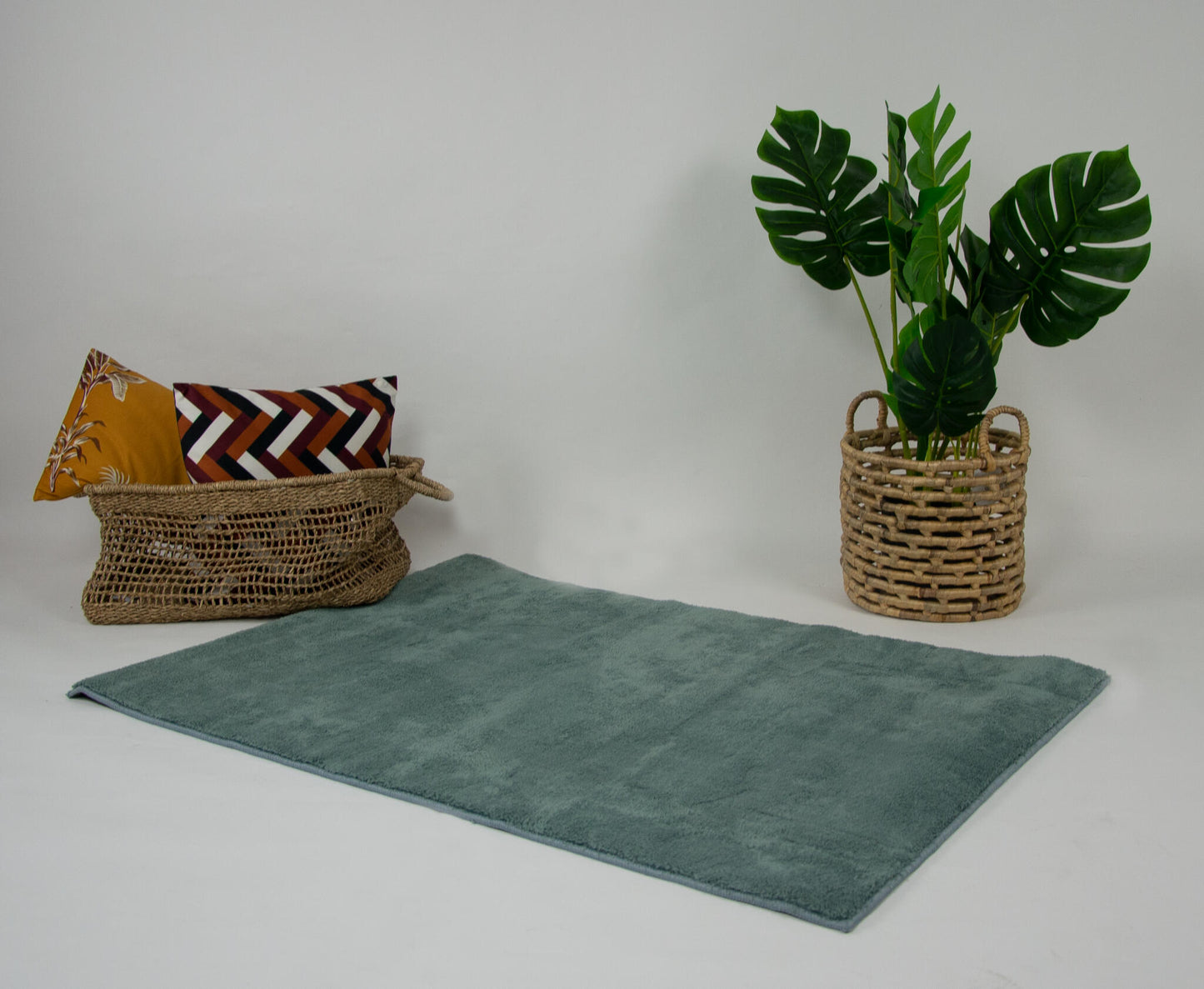 Alfombra De Microfibra Para Salón, Baño Y Dormitorio 80x120cm - Decoración - Mobiliario Doméstico_2