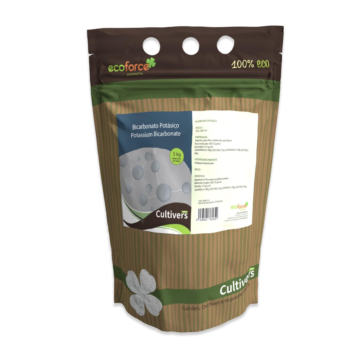 Bicarbonato De Potasio Cultivers 2x1kg_2