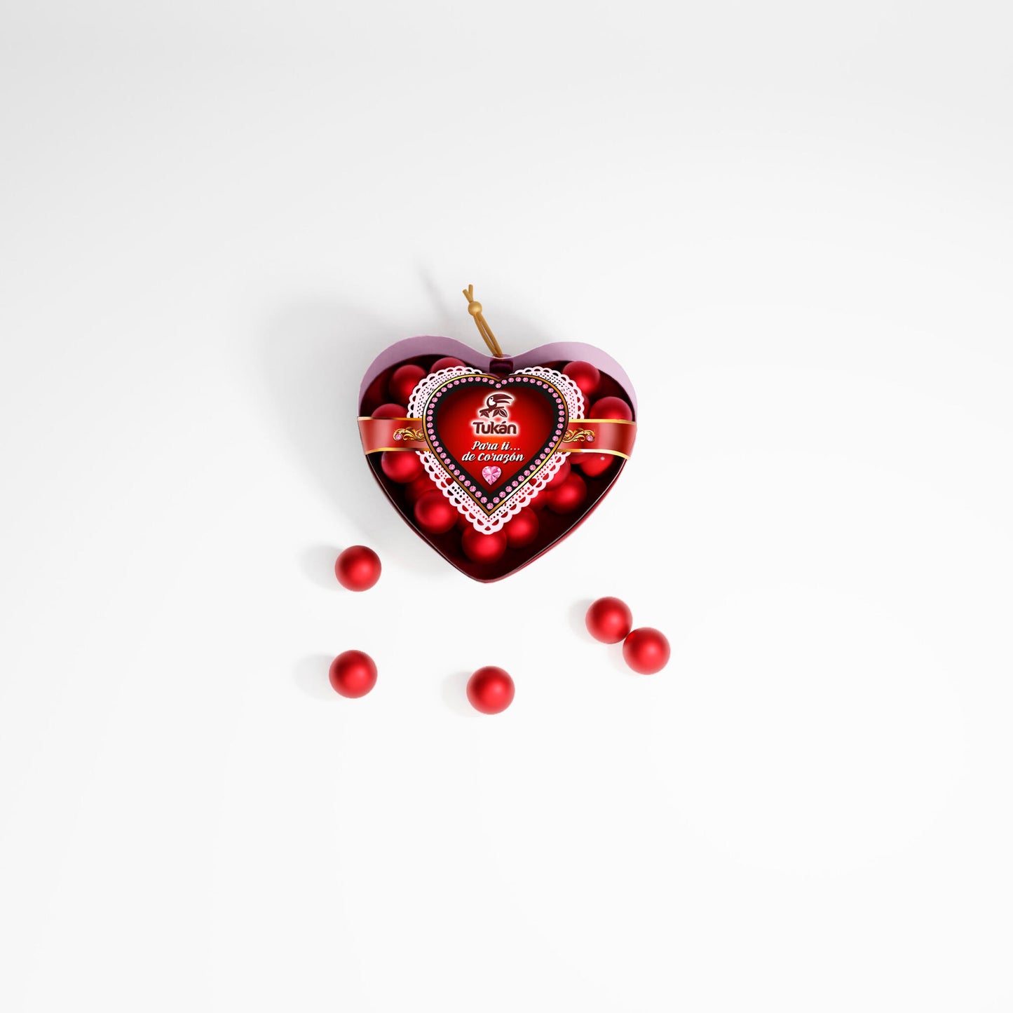 Bombonera Corazón Roja 70g_0