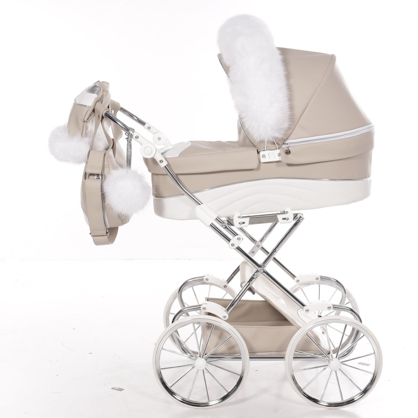 Carro De Muñecas Lulla Maxi Classic Junama | Un Cochecito Elegante Para Grandes Aventuras De Juego_5