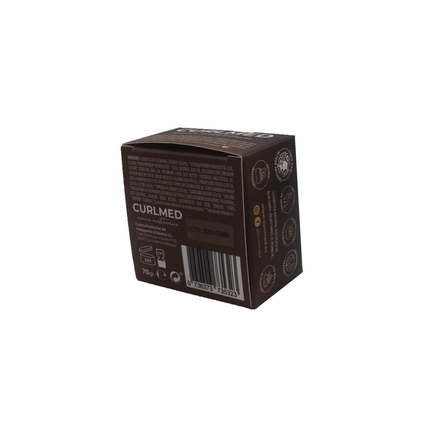 Champú + Acondicionador Sólido Todo Tipo Cabellos Curlmed 70g_1