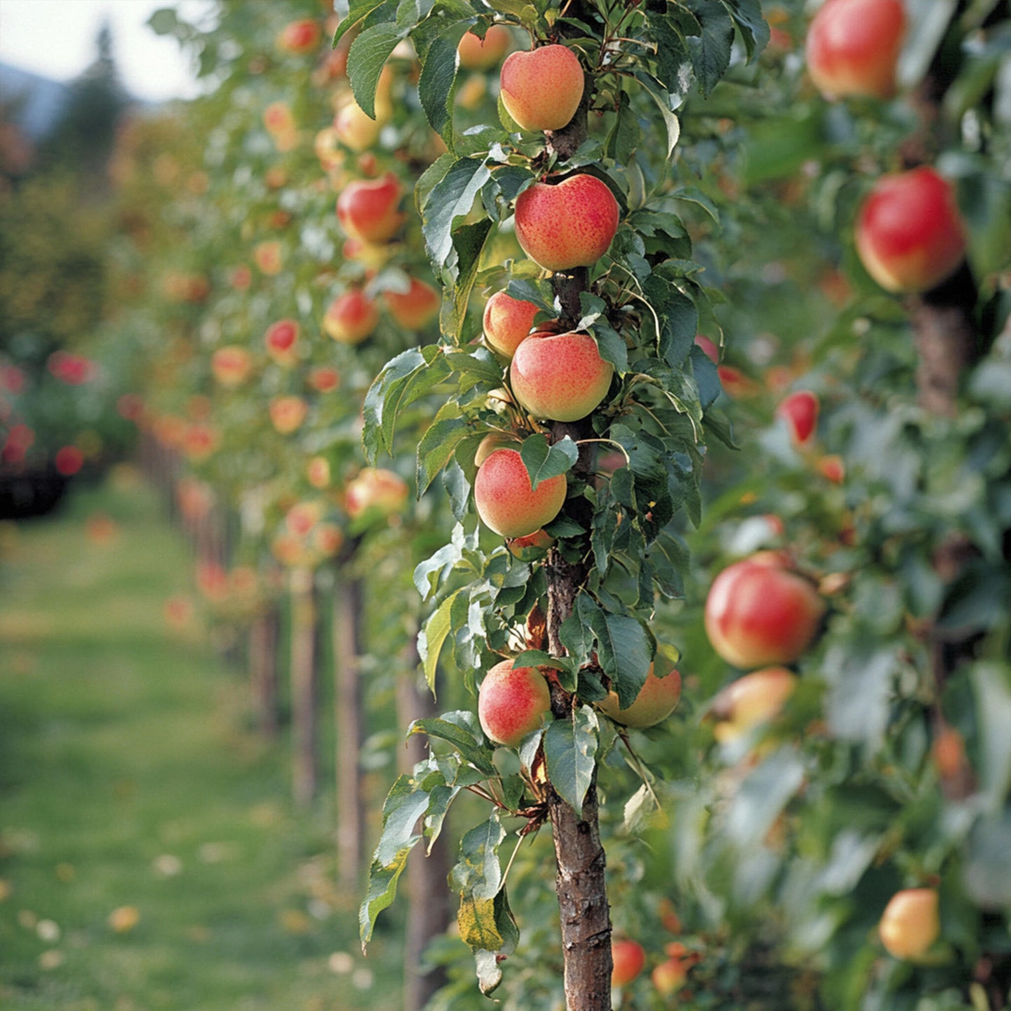 Columnas De Frutas - 6 Pzs - Manzana Pera - Altura 60-70cm - ⌀9cm_4