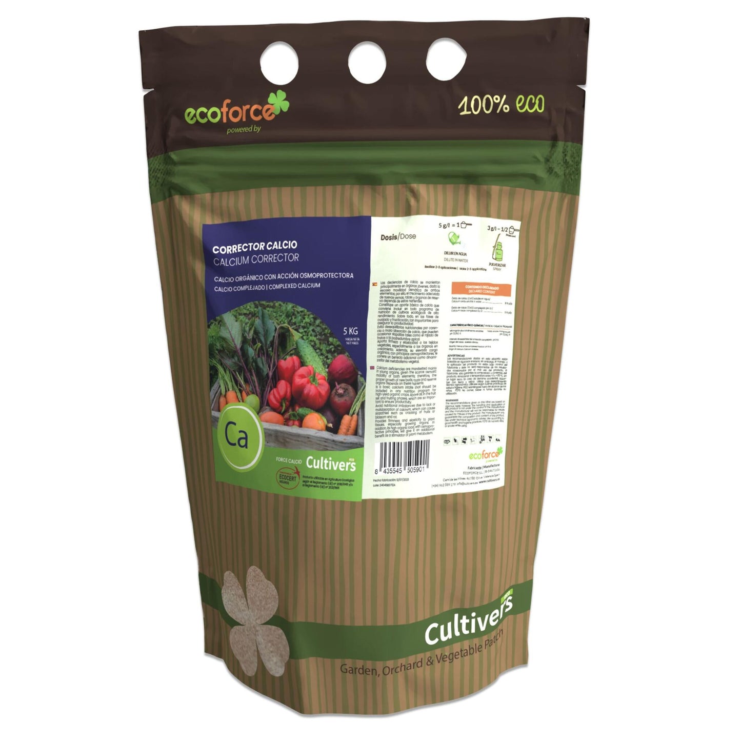 Corrector Calcio Cultivers 2x1kg_2